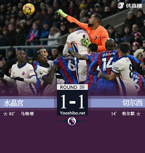 水晶宫vs<a href=/zuqiubs/chelsea/ target=_blank class=infotextkey>切尔西</a>