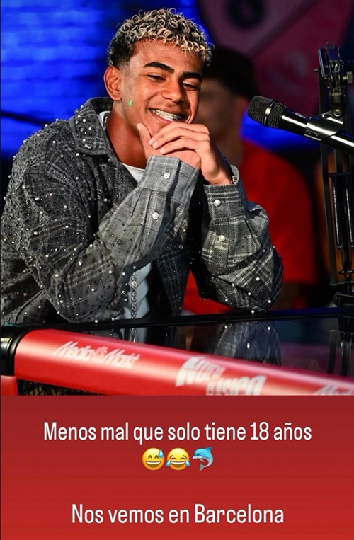 亚马尔父亲发声：还好他才18岁，<a href=/zuqiubs/barcelona/ target=_blank class=infotextkey>巴萨</a>再见！